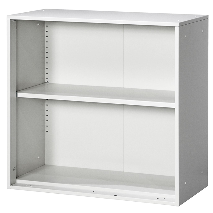 PREDONA スチールオープン書庫 2段 （上置き用）